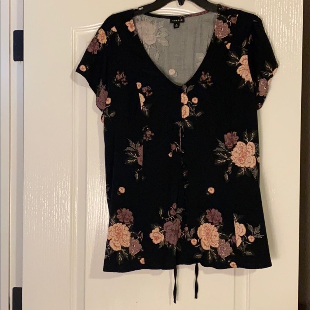 Torrid Corset Tie Top